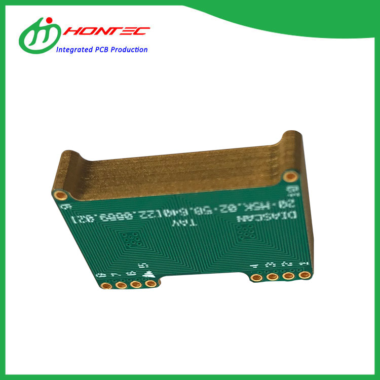 Ultra lille størrelse spole PCB